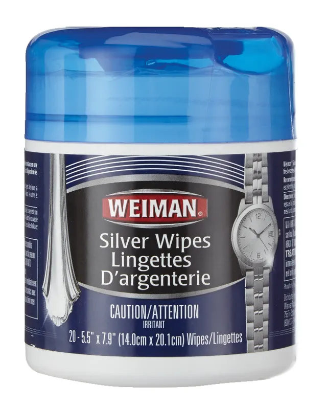 Weiman Silver Wipes Jewelry Polish Cleaner - 20 Wipes for sale online