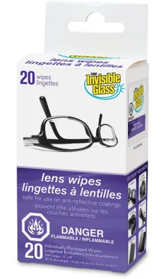 Invisible Glass Lens Wipes