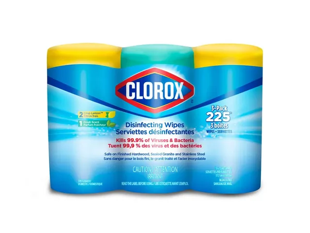 Lingettes désinfectantes - Clorox On-The-Go - fraîcheur des prés