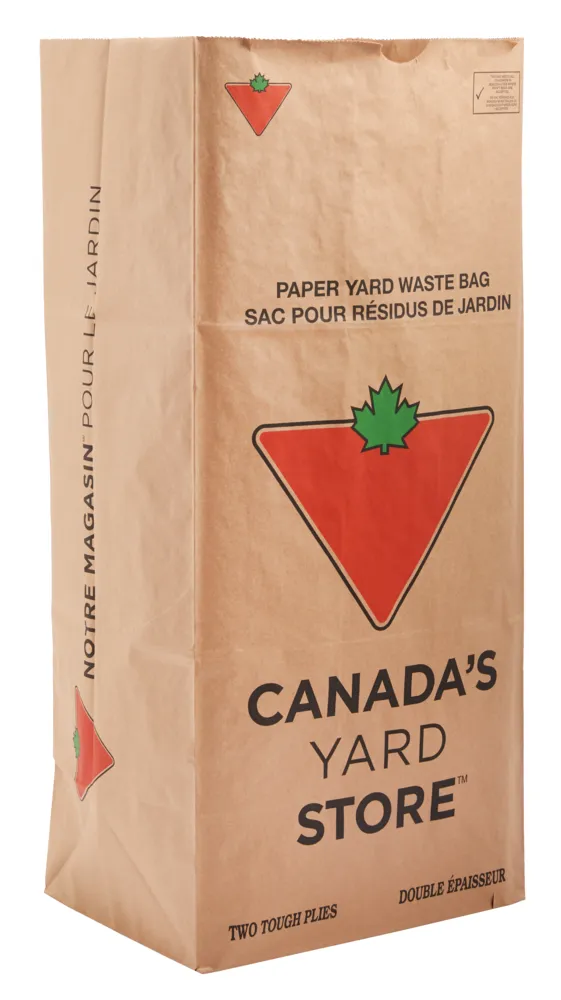 110L 30 Gallon Paper Yard Waste Bags Biodegradable Lawn Paper Bags