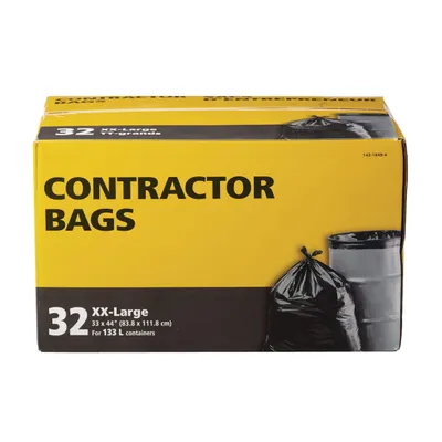 Jumbo 3ML Heavy Duty Contractor Bags-20Roll