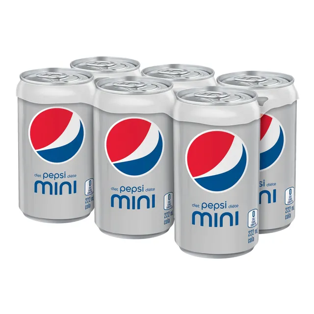 Pepsi Mini - Zero Sugar - 6x222ml