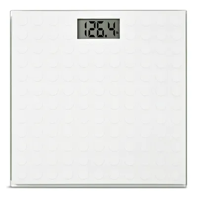 American Weigh Scales Achiever Series High Precision Digital Body Mass  Index Bathroom Body Weight Scale 400LB Capacity - White