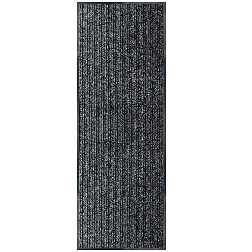 Multy Home Platinum 3 Ft. x 4 Ft. Charcoal Carpet Utility Floor