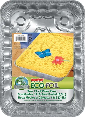 Handi-Foil 1 lb. Mini Aluminum Foil Loaf/Bread Pan -Disposable Baking Tin  100/PK