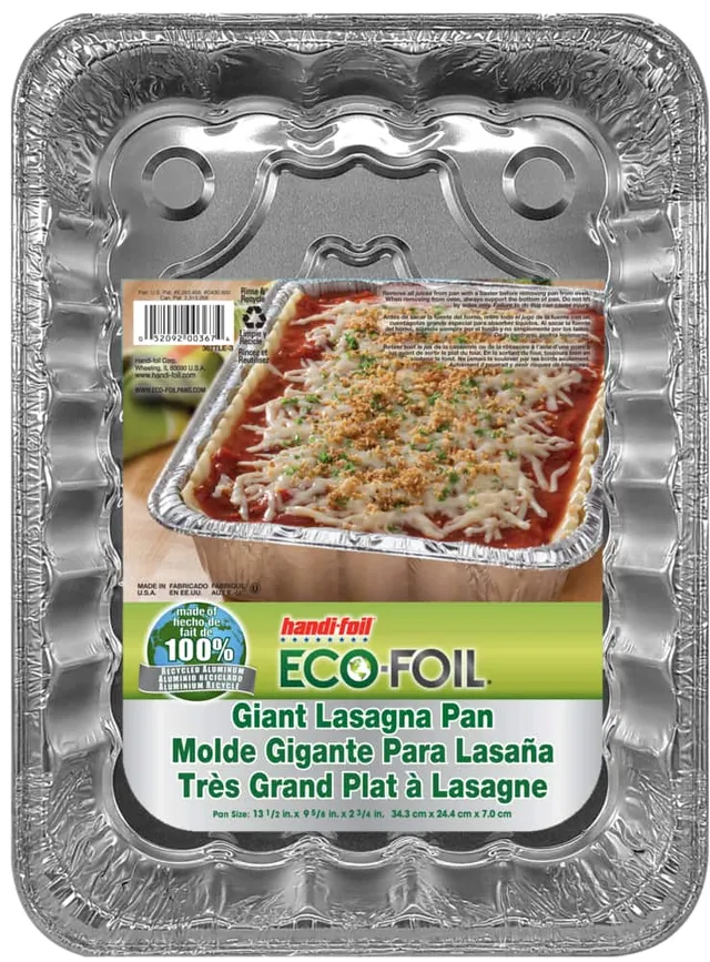 Handi-Foil Lasagna Pans, Giant, 5 Pack - 5 pans