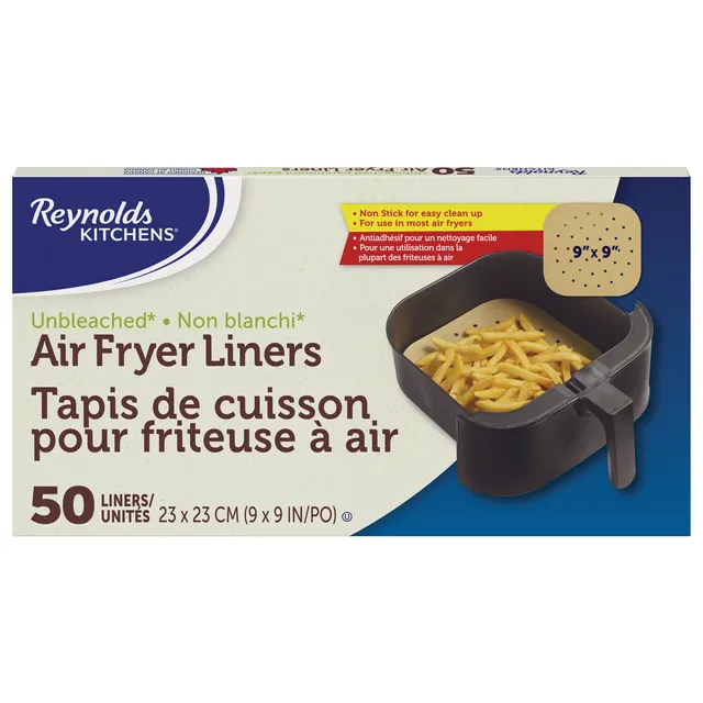  Reynolds Kitchens Air Fryer Liners, 50 Count : Home & Kitchen