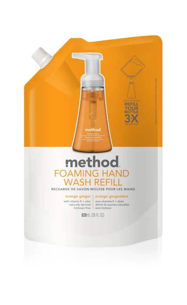 Method 28 oz. Pink Grapefruit Scent Foaming Hand Soap Refill