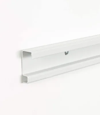 ClosetMaid 40-in White ShelfTrack Hang Track in the Wire Closet Hardware  department at