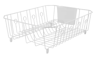 Rubbermaid Large Wire Dish Drainer White