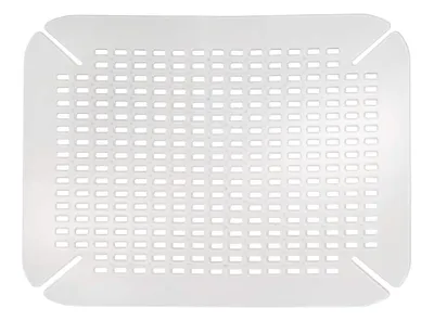 Inter Design Pebblz Sink Mat, Large, Clear