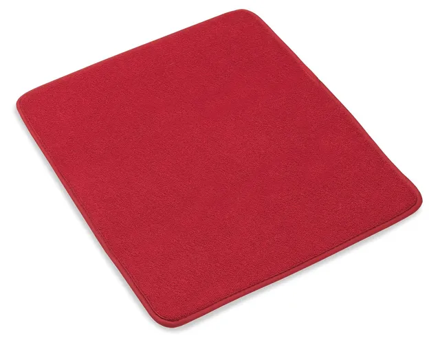 Schroeder & Tremayne Red Dish Drying Mat