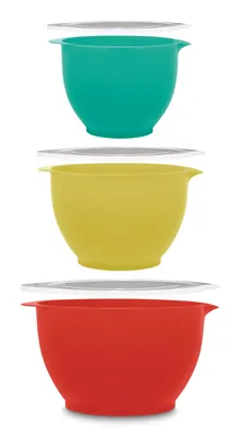 6-piece Mixing Bowl Set with Assorted Lids