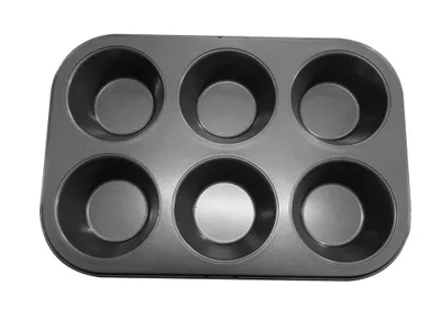 Handi-Foil 4-Cavvity Foil Muffin Pan 50/PK