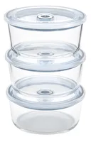 Vida by PADERNO Glass Food Storage Set, 4-Cup, 6-pc