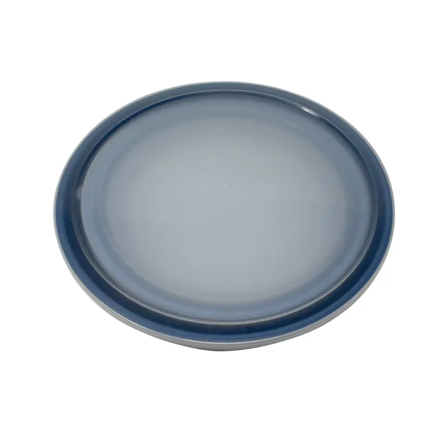 MASTER Chef Stoneware Brie Baker, Navy Blue