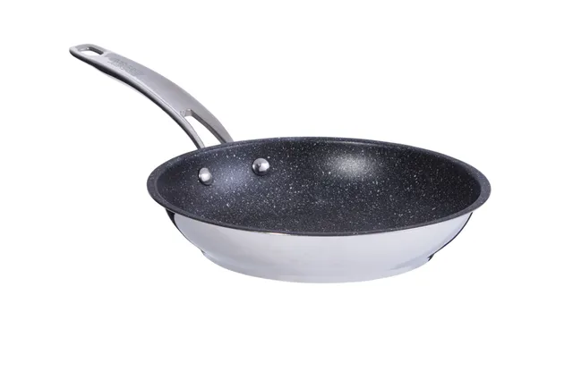 Heritage The Rock Frying Pan Non-stick, Dishwasher & Oven Safe, Black, 30cm