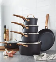Heritage The Rock Non-Stick 10-pc Cookware Set with Matching Roaster