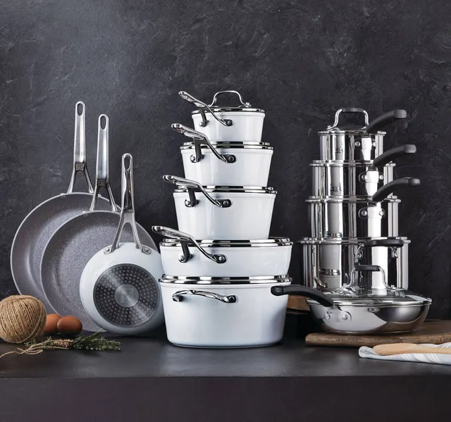 Heritage The Rock Cookware Set 10 Pieces Set