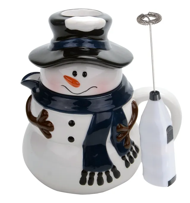 Snowman Hot Chocolate Dispenser from obSEUSSed