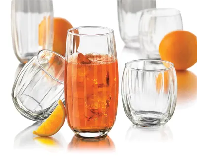 16-Piece Glassware Set (Flare), Libbey