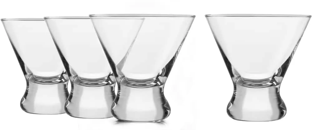 Libbey Cosmopolitan Martini Glasses, 8.25-ounce, Set