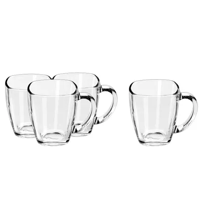 Libbey Robusta 4-pc. Glass Mug Set