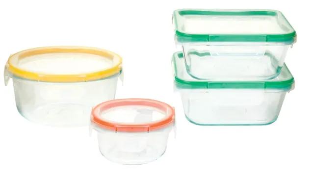 Snapware Total Solution 3.8 Cup Plastic Round Food Storage