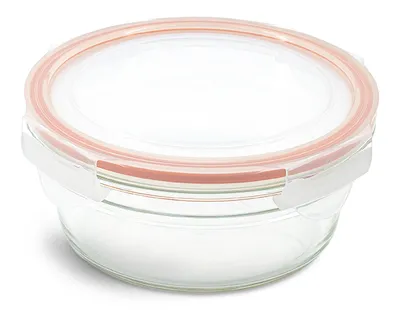 Glasslock Rectangular Tempered Glass Food Container Set of 3 400ml/14oz