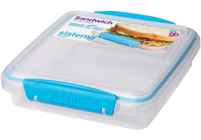 Sistema to Go Collection Dressing Food Storage Containers 1.1 Ounce  Assorted 4 for sale online