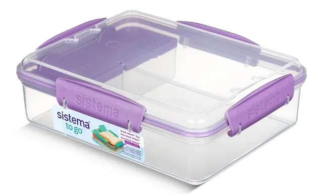 Sistema To Go 1.18 oz Dressing Containers, 4 count