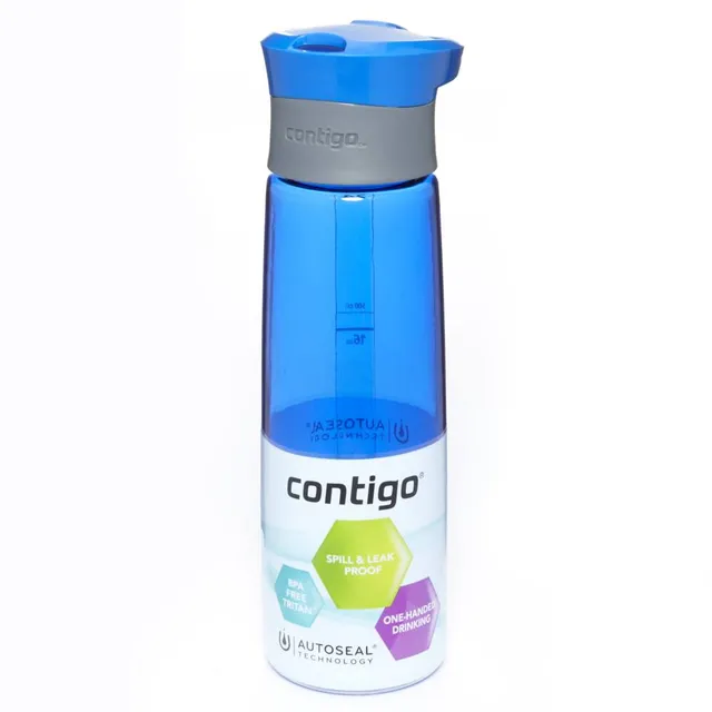 Contigo 24oz Ashland Tritan Plastic Water Bottle 2pk Blue Corn