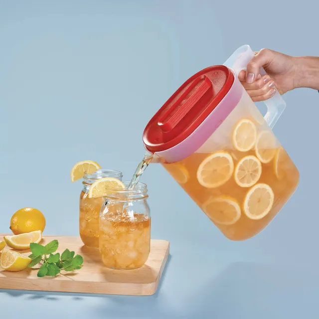 Plastic Three-Way-Lid Pitcher by Rubbermaid® Commercial RCP3062PRPERCT