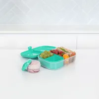 Sistema Salad To Go 1.1L Lunch Box Food Container with Removeable Tray &  Cutlery