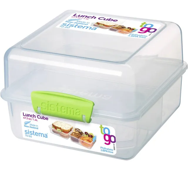 Sistema - Sistema, To Go - Lunch Cube, 47.3 Ounce, Shop
