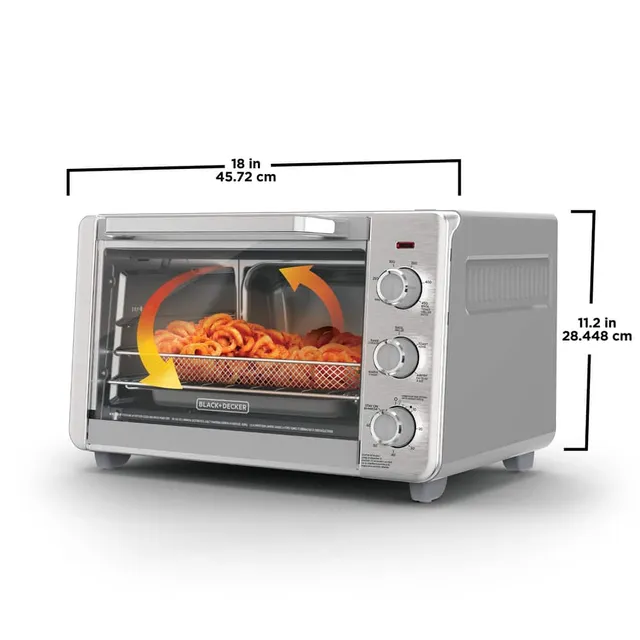 TO3210SSD 6-Slice Convection Countertop Toaster Oven, Silver