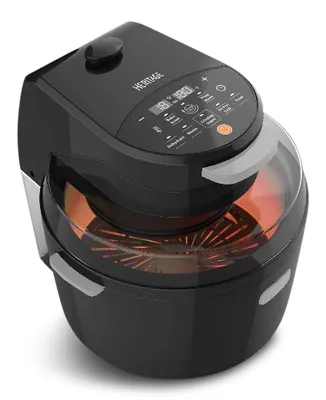 Heritage Digital Electric Air Fryer with Steam & Temp Probe
