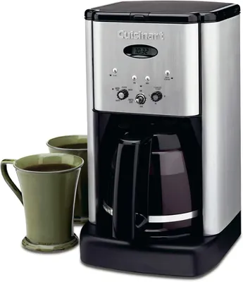 Cuisinart® Brew Central Programmable Coffee Maker w/ Glass Carafe, Stainless Steel, 12 Cups
