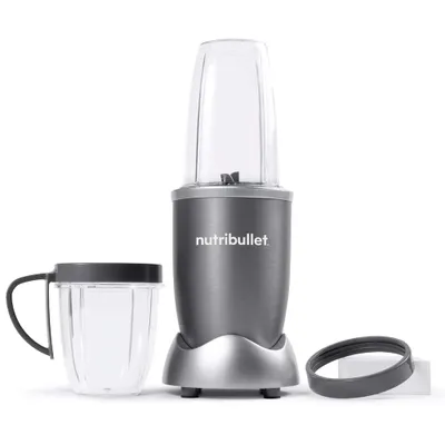 NutriBullet® Magic Bullet Blender/Nutrition Extractor w/ 2 Cups, Grey, 532 to 710mL