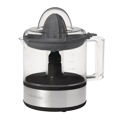 Heritage The Rock Compact Citrus Juicer Silver, 30W, 3 Cups
