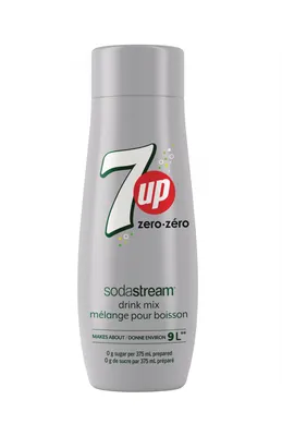 Sirop concentré Sodastream 7up 440ml