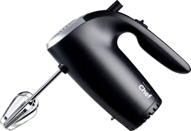 Best Buy: CHEFMAN 5-Speed Hand Mixer Black RJ17-V2-BLACK