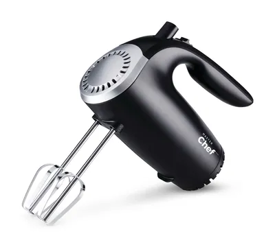 MASTER Chef 5 Variable Speed Hand Mixer, Black