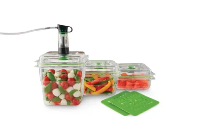 FoodSaver Marinate & Preserve Containers Set, BPA-Free, 3-pc
