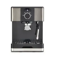 PADERNO Programmable Coffee Maker, Black Stainless Steel, 12 Cups