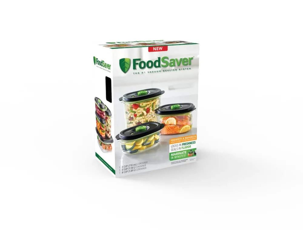 Foodsaver Preserve & Marinate Vacuum Container Set