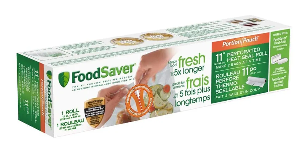 Foodsaver 2-Pack Heat-Seal Vacuum Sealer Roll 11 in x 16 ft