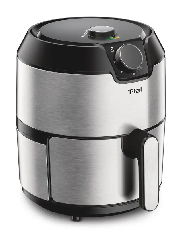 T-Fal FR600D51 Odorless Stainless Steel Lean Deep Fryer with Filtration System 3.5-Liter Silver