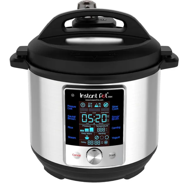 Instant Pot® Viva™ 9-in-1 Smart, Multi-Use Pressure Cooker/Slow Cooker,  Black, 8qt