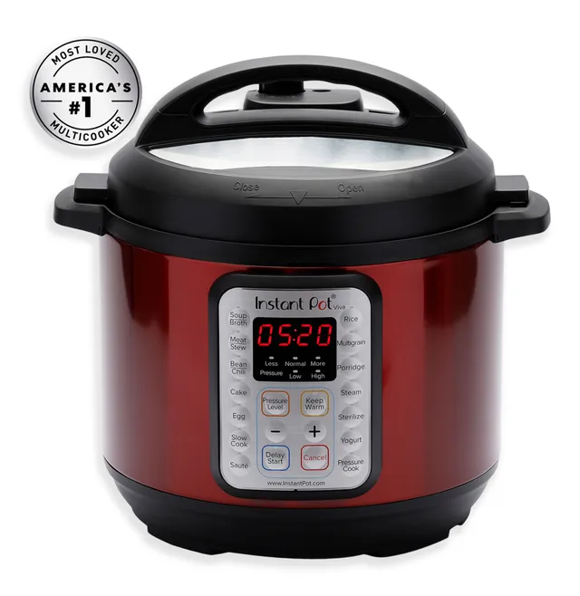 Instant Pot® Viva™ 9-in-1 Smart, Multi-Use Pressure Cooker/Slow Cooker,  Black, 8qt